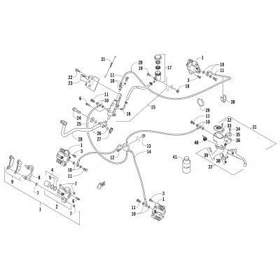 HYDRAULIC BRAKE ASSEMBLY