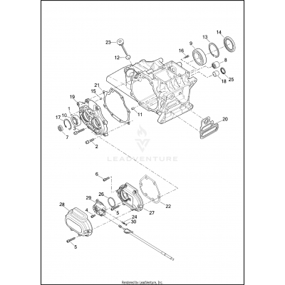 TRANSMISSION BEARINGS & COVERS