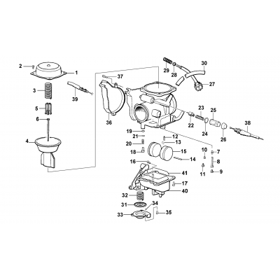 CARBURETOR (500 cc)