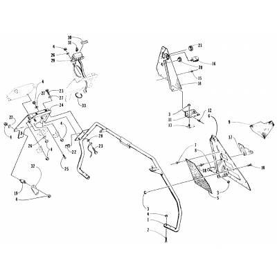 STEERING SUPPORT ASSEMBLY