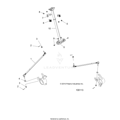 STEERING, STEERING POST ASM. - A19SXN85A8 [100113]