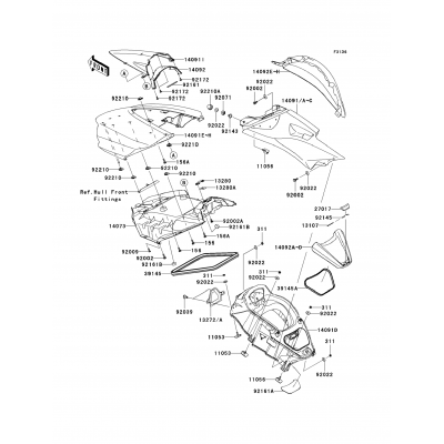 Hull Middle Fittings