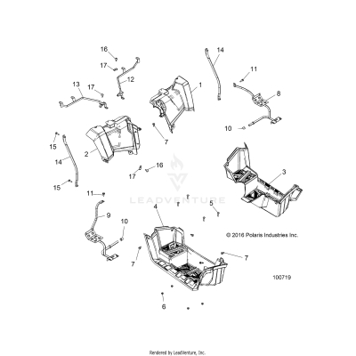 BODY, REAR CAB and FOOTWELLS - A19SWS57C1/C2/E1/E2  (100719)