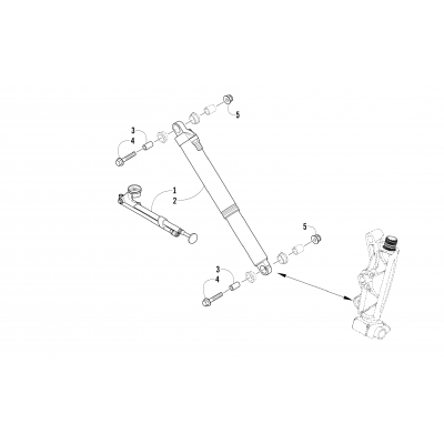 FRONT SUSPENSION SHOCK ABSORBER ASSEMBLY