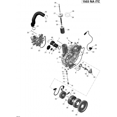 PTO Cover And Magneto