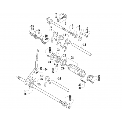 GEAR SHIFTING ASSEMBLY