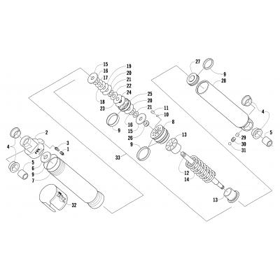 FRONT SUSPENSION SHOCK ABSORBER