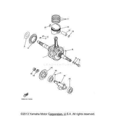 CRANKSHAFT PISTON