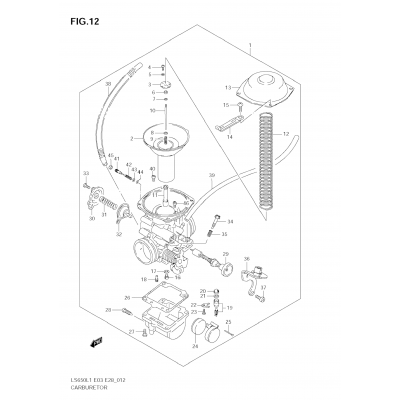 CARBURETOR (LS650L1 E28)