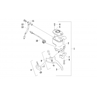 HYDRAULIC BRAKE CONTROL ASSEMBLY