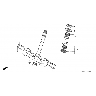 STEERING STEM ('04-'07)