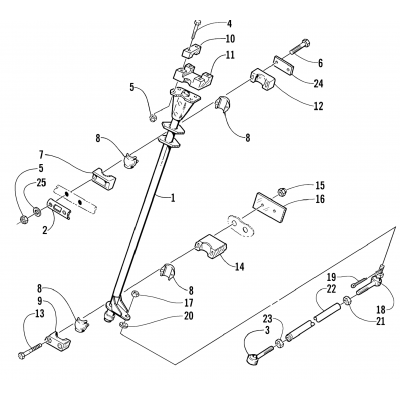 STEERING POST ASSEMBLY