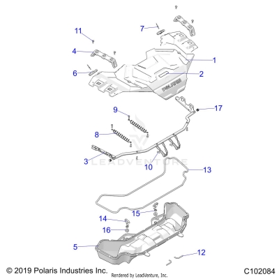 BODY, FRONT RACK - A25SLE95CF/FF/EF (C102084)