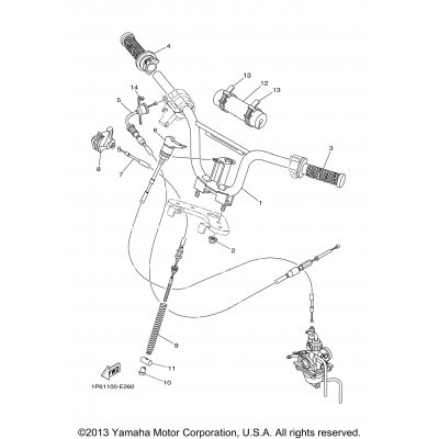 Steering Handle Cable