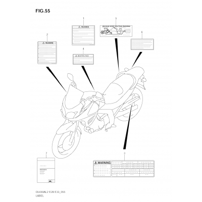 LABEL (DL650AL2 E33)