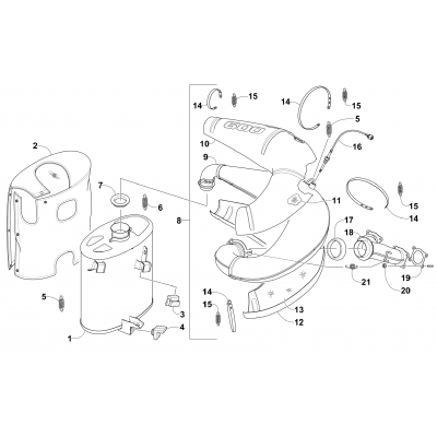 EXHAUST ASSEMBLY