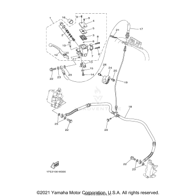 FRONT MASTER CYLINDER