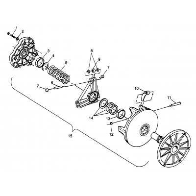 Drive Clutch Tran Sport 0970143 & European Tran Sport