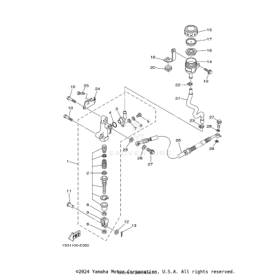 REAR MASTER CYLINDER
