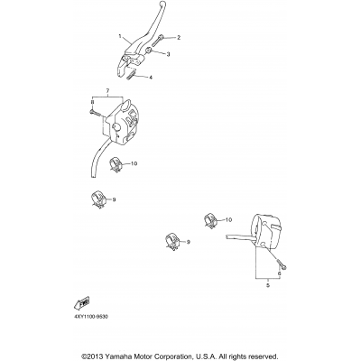 Handle Switch Lever