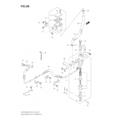 REAR MASTER CYLINDER