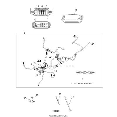 ELECTRICAL, MAIN WIRE HARNESS - A17SEH57A7 [101029]
