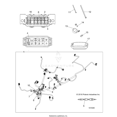 ELECTRICAL, HARNESS - A17SDA57A1/L2/E57A2 [101046]