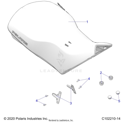 BODY, SEAT - A25SXN85A4 (C102210-14)