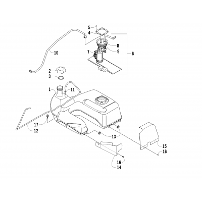 GAS TANK ASSEMBLY