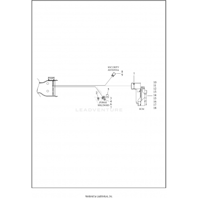 WIRING HARNESS, MAIN, NON-ABS - FLHX (4 OF 8)