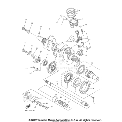 CRANKSHAFT & PISTON