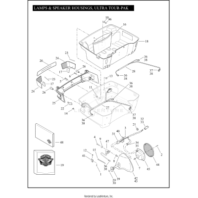LAMPS & SPEAKER HOUSINGS, ULTRA TOUR-PAK