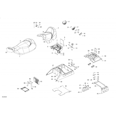 09- Seat - Main Section - Army