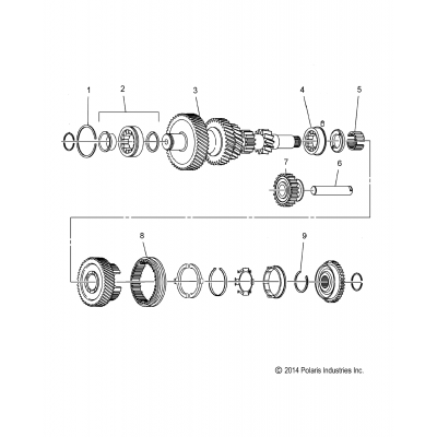 Drive Train, Transmission, Reverse Gear All Options