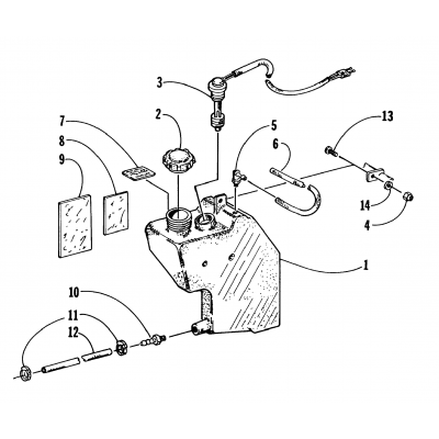 OIL TANK ASSEMBLY