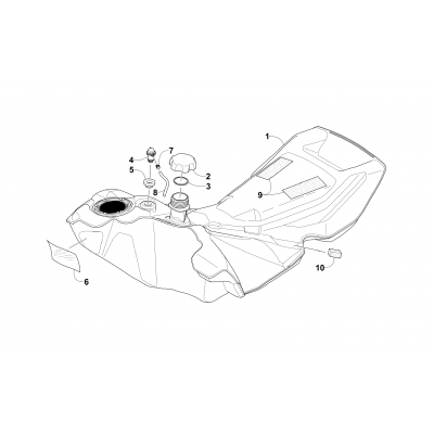 GAS TANK ASSEMBLY