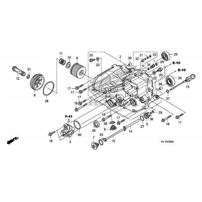 FRONT CRANKCASE COVER