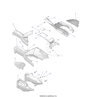 BODY, SIDE PANELS and COVERS - A25SXZ85A9/AM/AP (C102701)