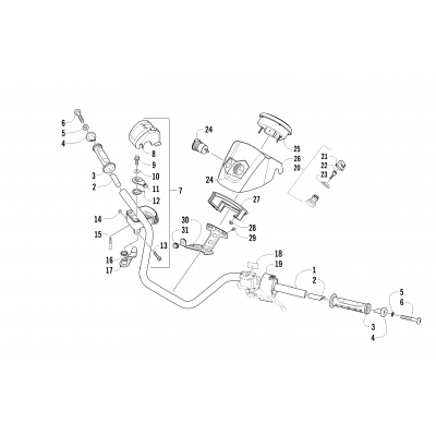 HANDLEBAR ASSEMBLY