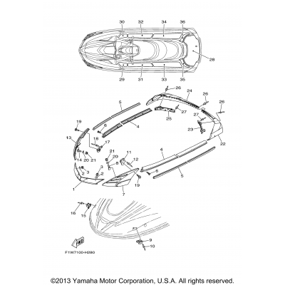 Gunwale Mat