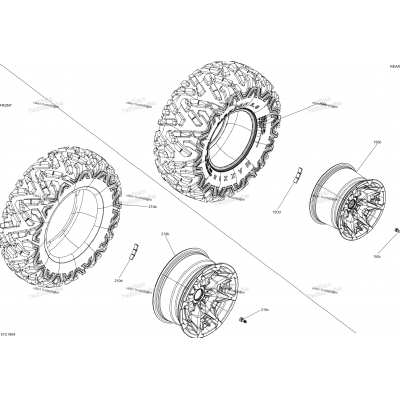 Wheels And Tires Commander - Package Ltd