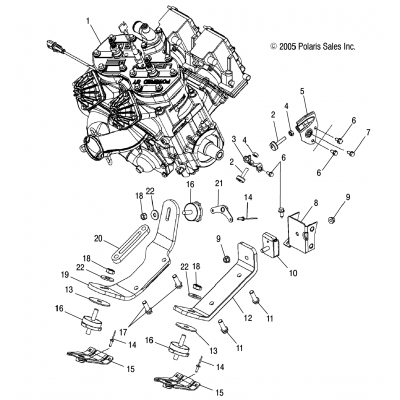 Engine Mounting /Fsa/Fsb