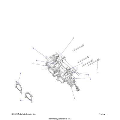ENGINE, THROTTLE BODY - A25SGE95AT (C102761)
