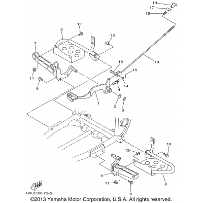 Stand Footrest