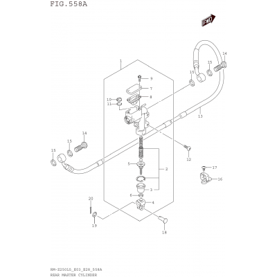 REAR MASTER CYLINDER