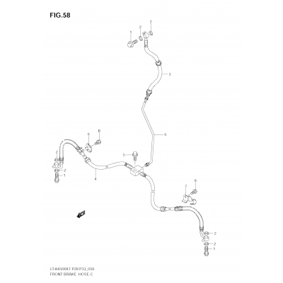 FRONT BRAKE HOSE