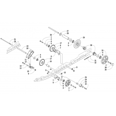 IDLER WHEEL ASSEMBLY