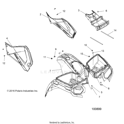 BODY, FRONT CAB and SIDE PANELS - A20SEG57A1/A4/A7/A9/B1/B4 [100899]
