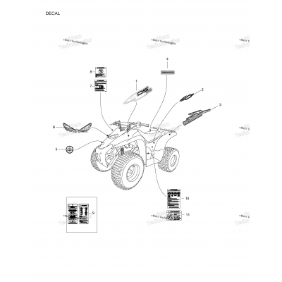 Decals 170A-25