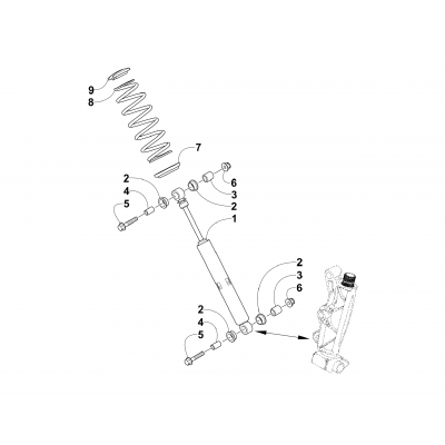 FRONT SHOCK ABSORBER ASSEMBLY